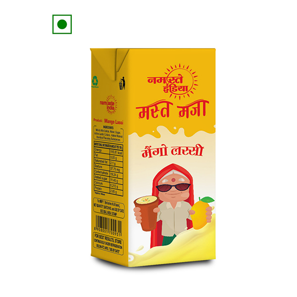 Namaste India Mast Mazaa Mango Lassi